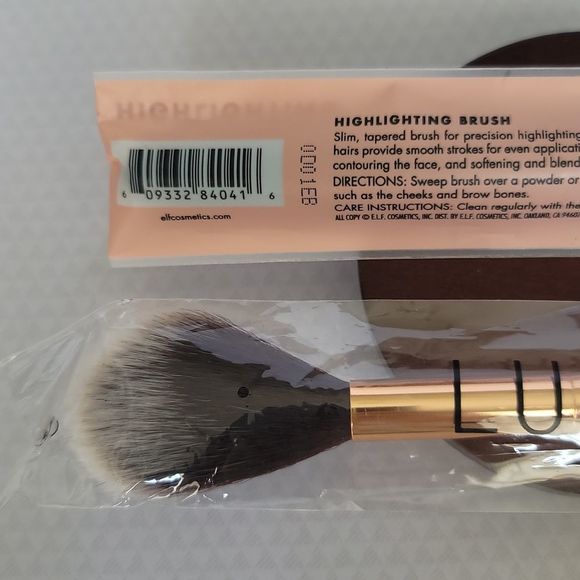 Elf Highlighting Brush + Luxie 640 ProPrecision Tapered Brush - Picture 8 of 9